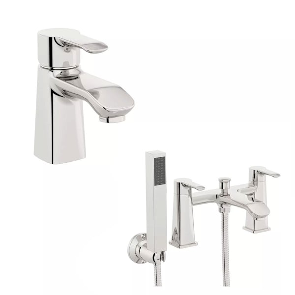 Wave Basin and Bath Shower Mixer Pack