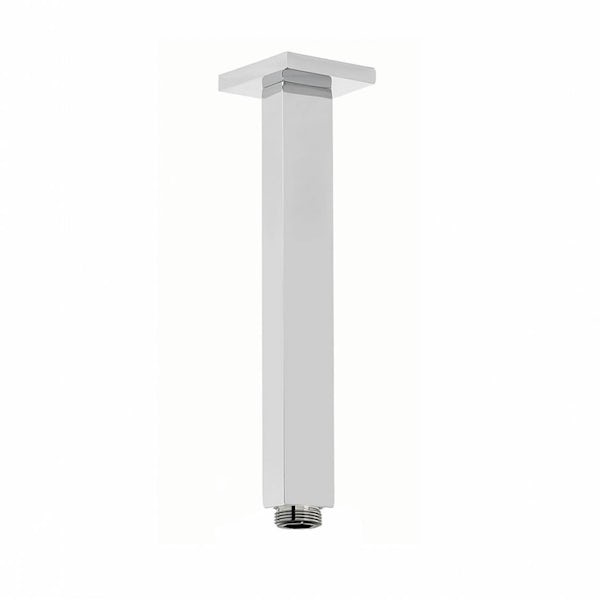 SmarTap white smart shower system with complete square ceiling shower outlet bath set
