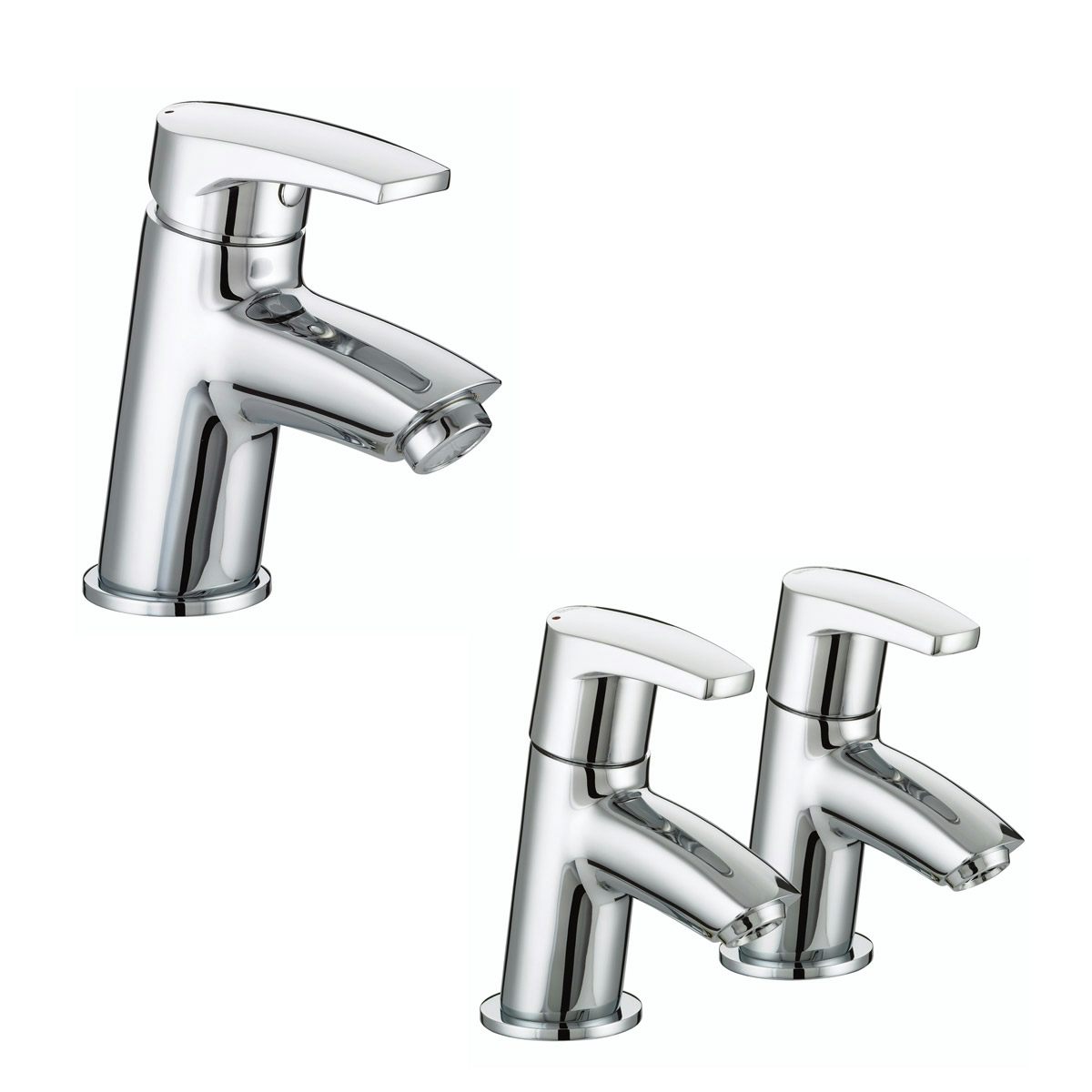 Bristan Orta basin mixer and bath tap pack | VictoiaPlum.com