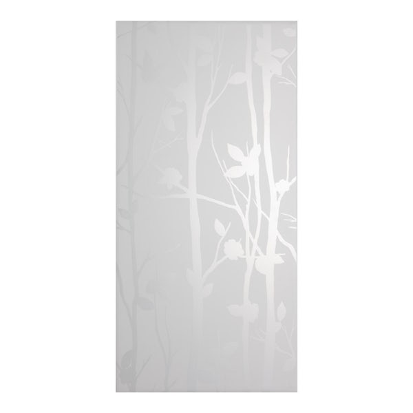 Laura Ashley Cottonwood feature field white wall tile 248mm x 498mm