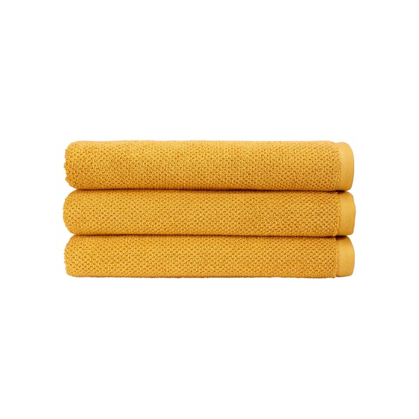 Christy Brixton saffron hand towel