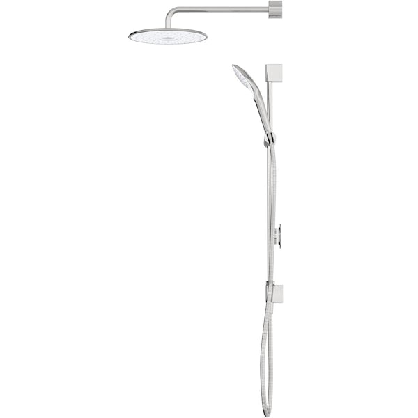 Mira Mode Maxim dual rear fed digital shower for high pressure and combi
