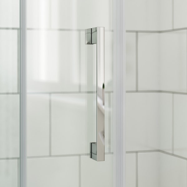 Mode Harrison 8mm easy clean sliding shower door offer pack