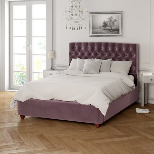 Sleeping Beauty Lilac Double Bed
