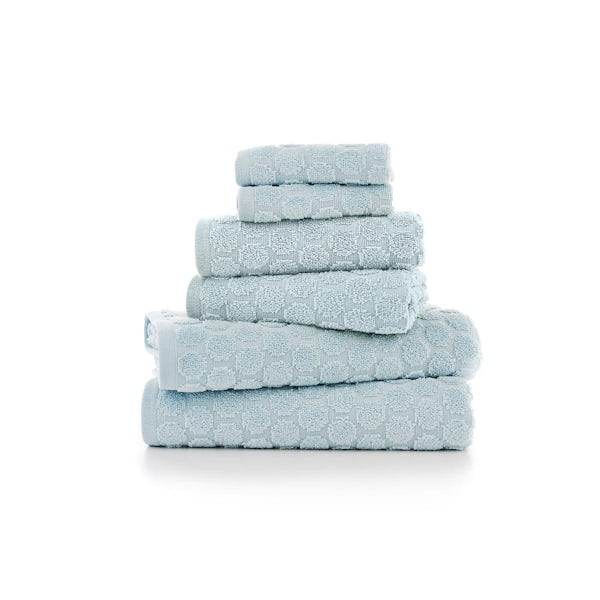 Deyongs Quick Dri Sierra 450gsm quick drying 4 piece towel bale in sky blue