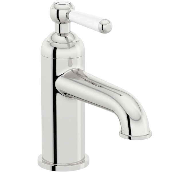 The Bath Co. Aylesford Vintage mono basin mixer tap with waste
