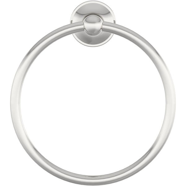 Accents round traditional towel ring