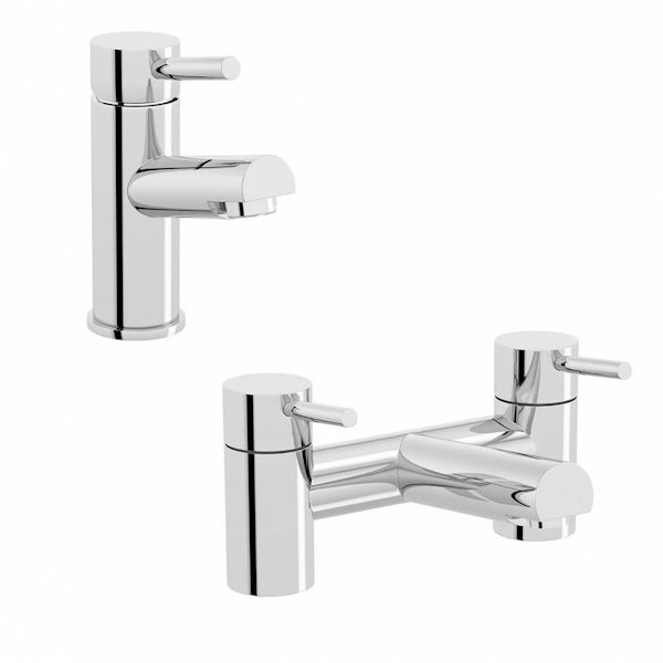Orchard Eden basin and bath mixer tap pack
