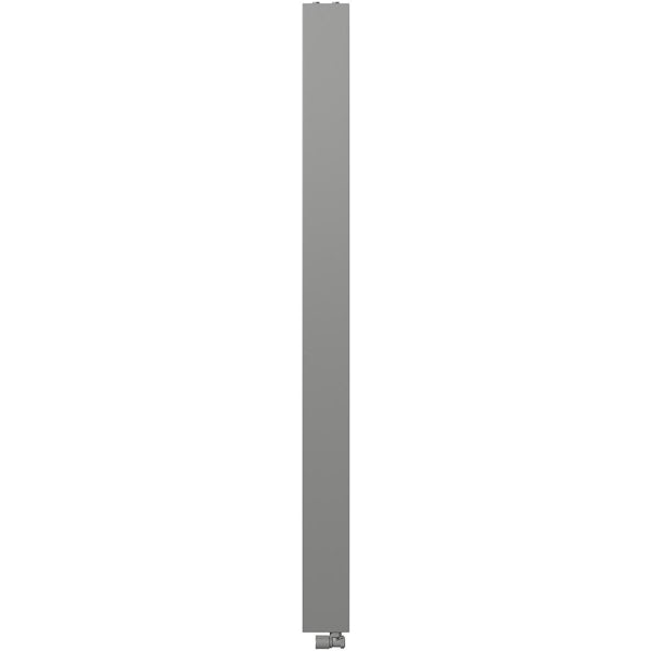 The Heating Co. Winnipeg textured grey 1600 x 500 aluminium radiator