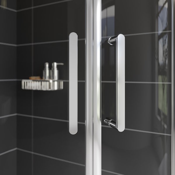 Mode Meier 8mm framed offset quadrant shower enclosure