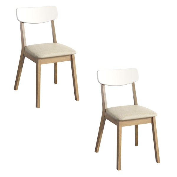 Archer pair of dining chairs