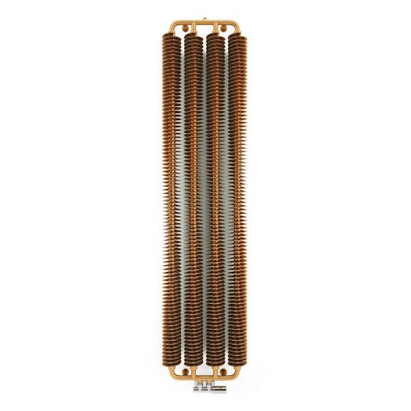 Terma Ribbon V bright copper designer radiator 1720 x 290