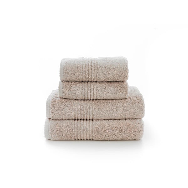 The Lyndon Company Eden Egyptian cotton 6 piece towel bale in pink