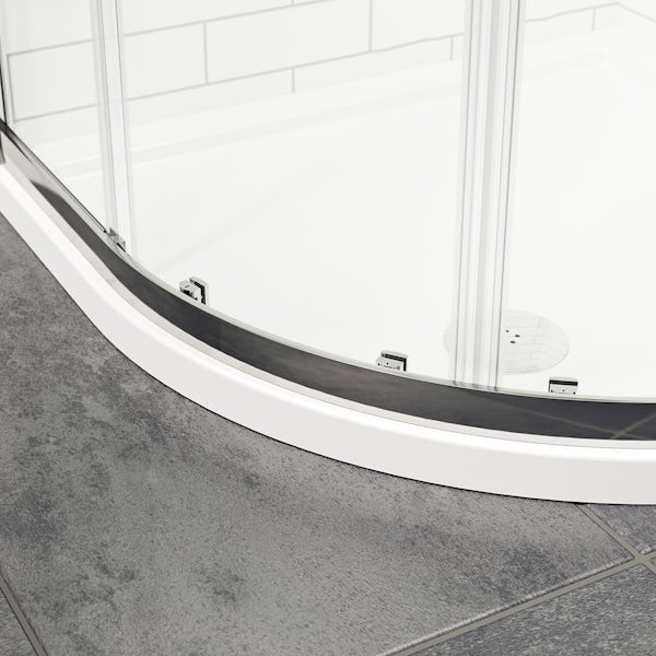 8mm Easy Clean Sliding Quadrant Shower Enclosure