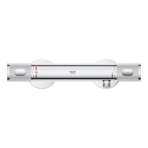 Grohe Precision Feel thermostatic round bar shower valve