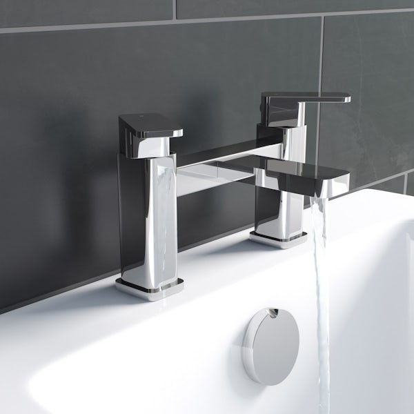 Kirke Connect basin and bath mixer tap pack