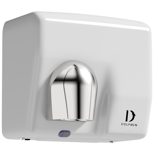 Dolphin commercial chrome plated hand dryer