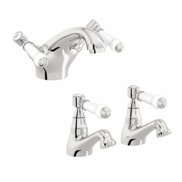 Winchester Basin Mixer and Bath Tap Pack