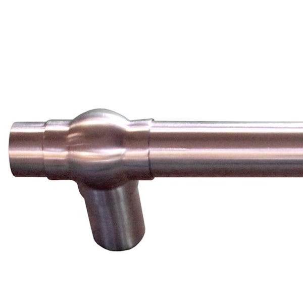 Towelrads Fitzrovia Close Ended Brushed Bronze Towel Bar 47.5 x 600