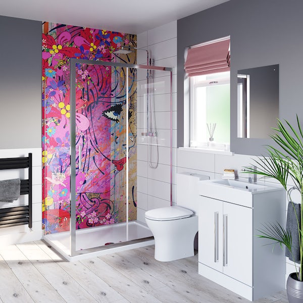 Louise Dear Oooh Yeah! shower enclosure suite 1200 x 800mm