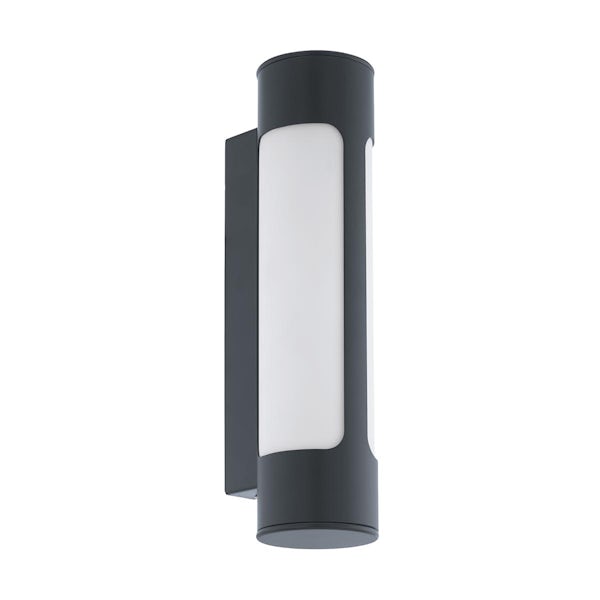 Eglo Tonego outdoor wall light IP44 in anthracite and white