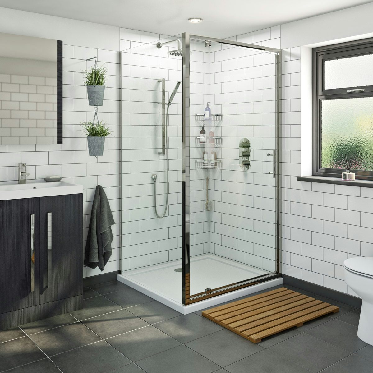 Rectangular 2024 shower enclosure