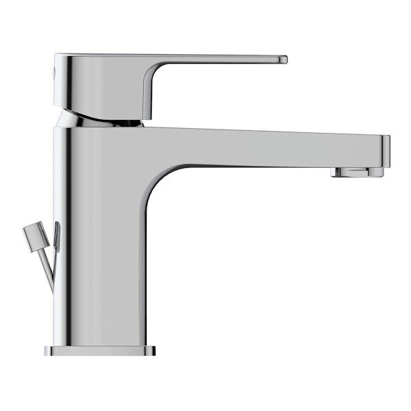Ideal Standard Cerafine D single lever mini basin mixer tap with pop-up waste