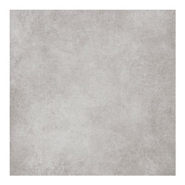 British Ceramic Tile Patchwork plain mid grey matt tile 142mm x 142mm