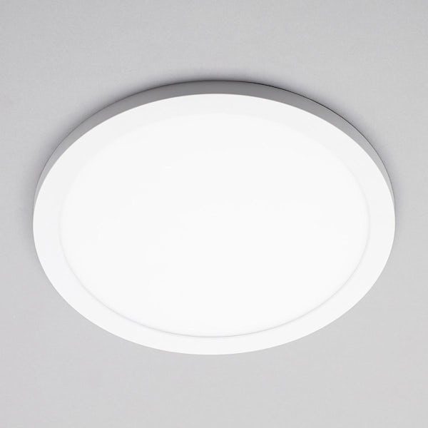 Forum Tauri 24W LED flush wall and bathroom ceiling light in white