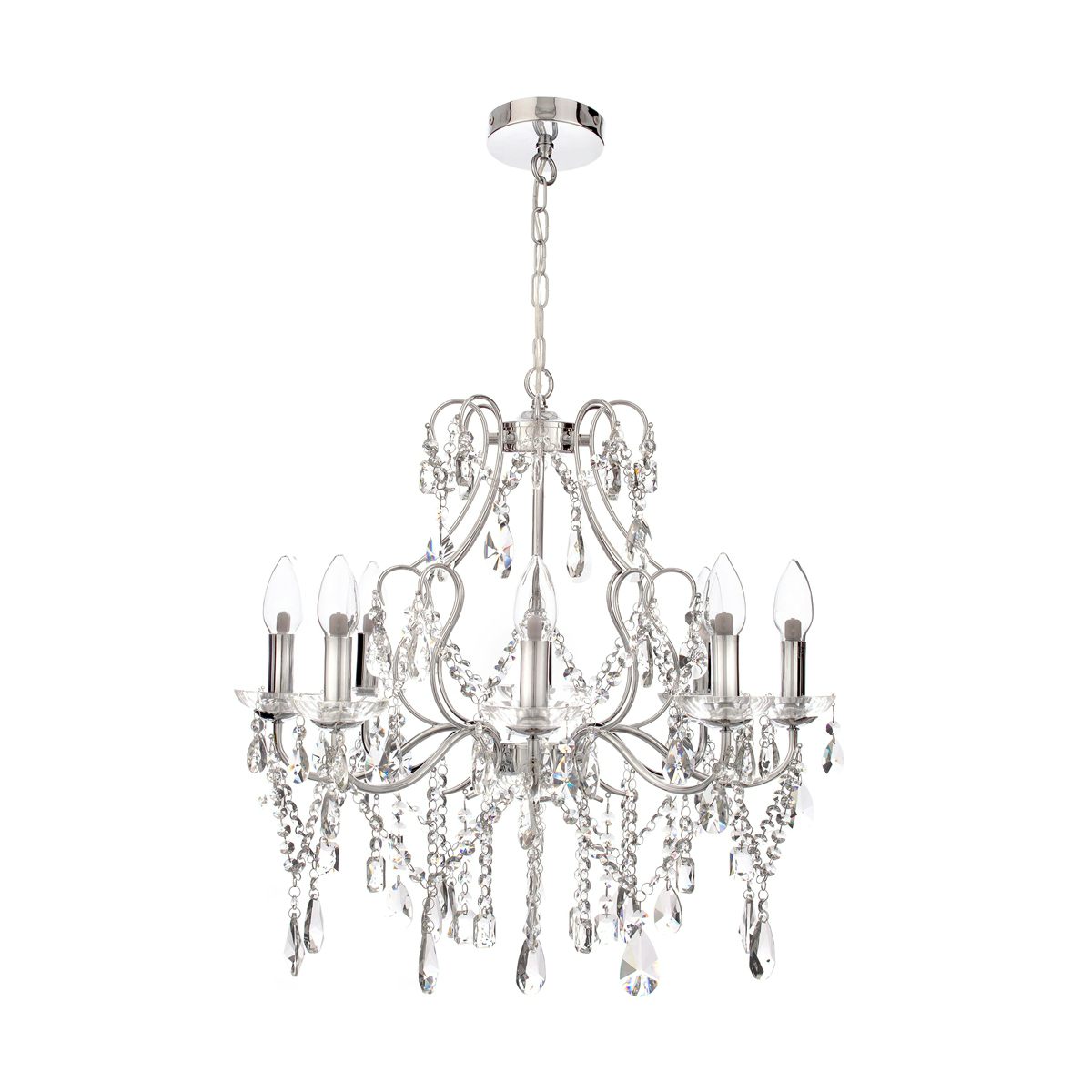 Marquis by Waterford Annalee 8 light bathroom chandelier