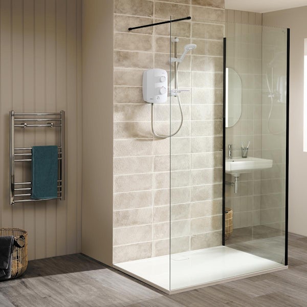 Triton Silent thermostatic power shower