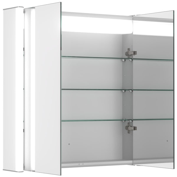 Mode Kiana double diffused LED mirror cabinet