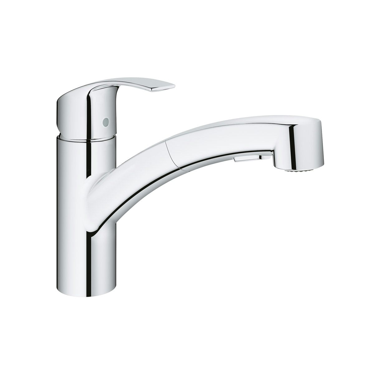 Grohe Eurosmart pull out kitchen tap with pull out spout