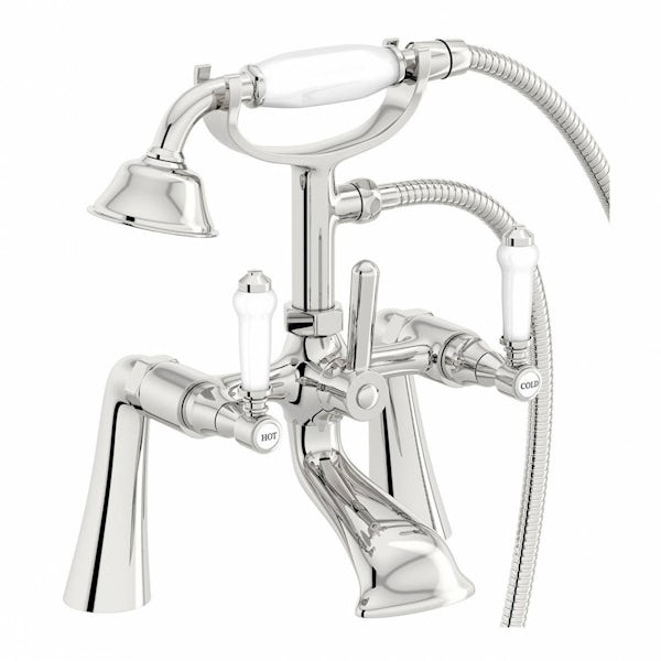 Winchester Basin and Bath Shower Mixer with Standpipe Pack