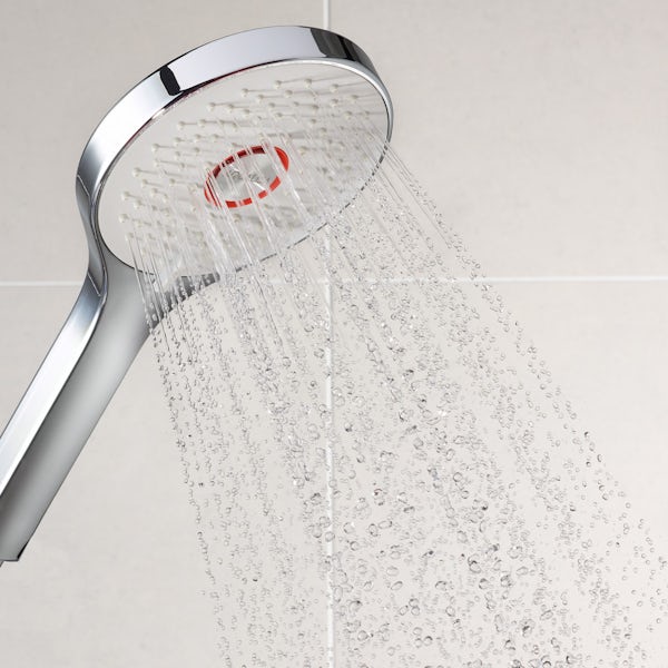 Aqualisa Q concealed digital shower standard with bath filler