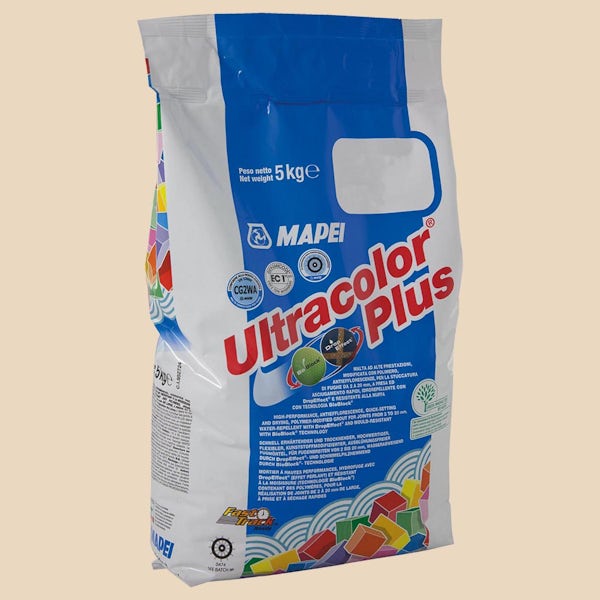 Mapei Ultracolor Plus beige wall and floor grout 5kg