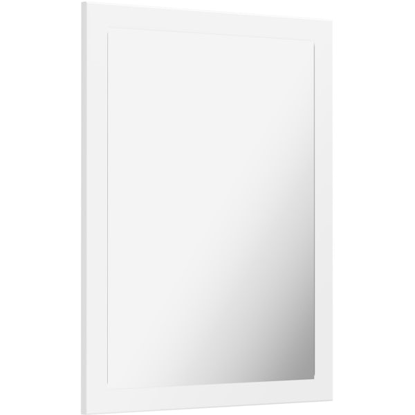 The Bath Co. Dulwich matt white bathroom mirror 800 x 600mm