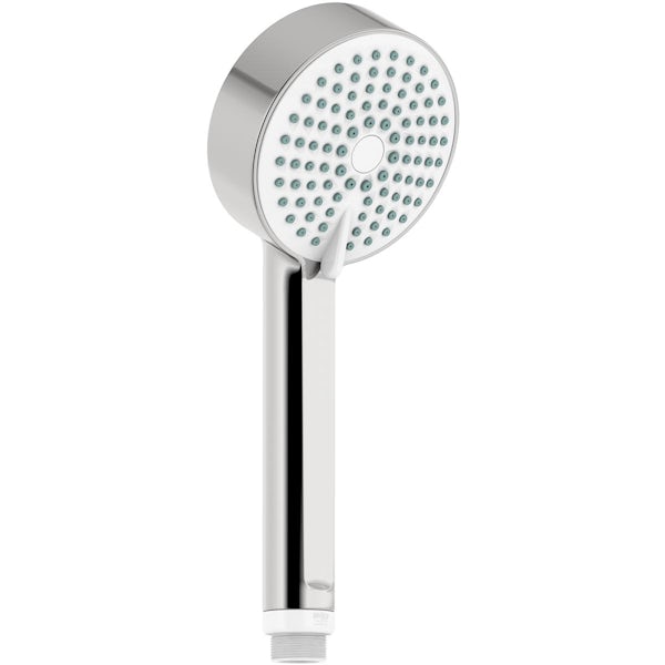 Mira Beat 90mm 4 spray shower head in chrome
