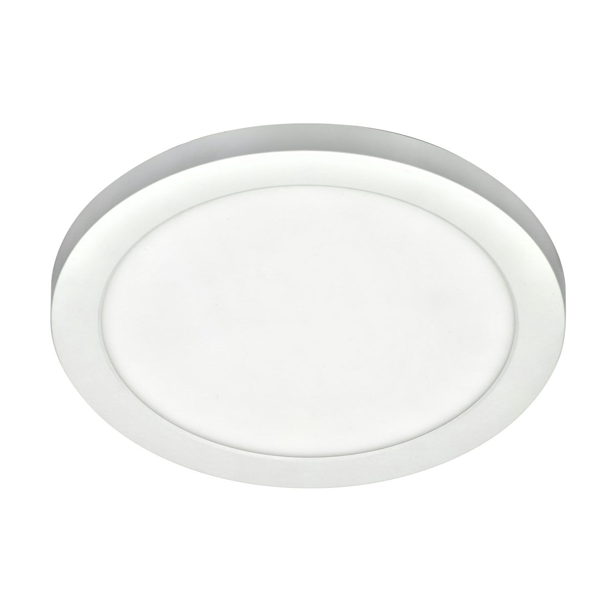 Forum Theta white large round flush bathroom ceiling light