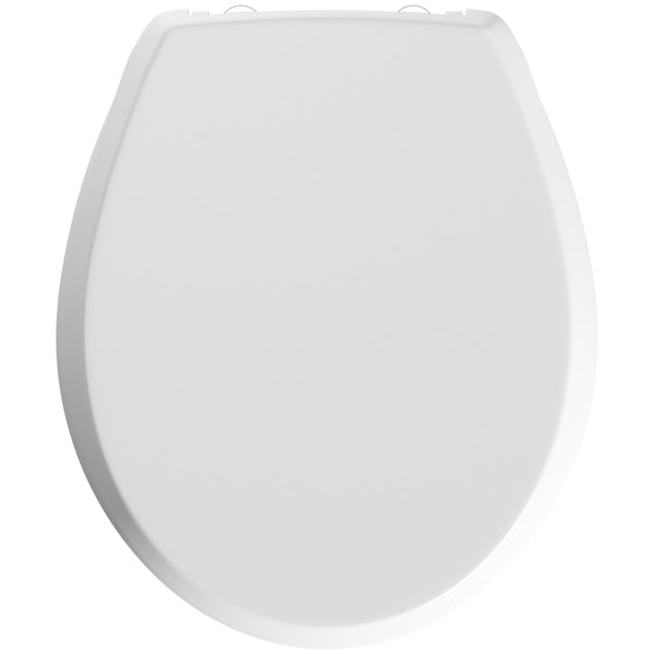 Clarity universal thermoset toilet seat