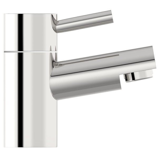 Orchard Eden basin pillar taps with slotted waste