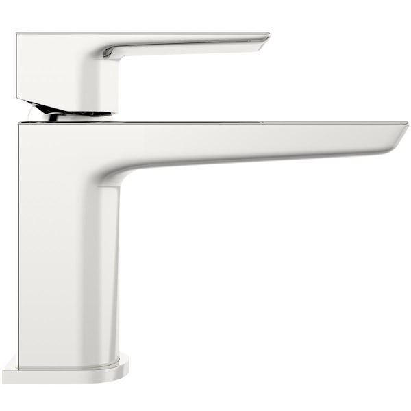 Mode Foster cloakroom basin mixer tap with waste
