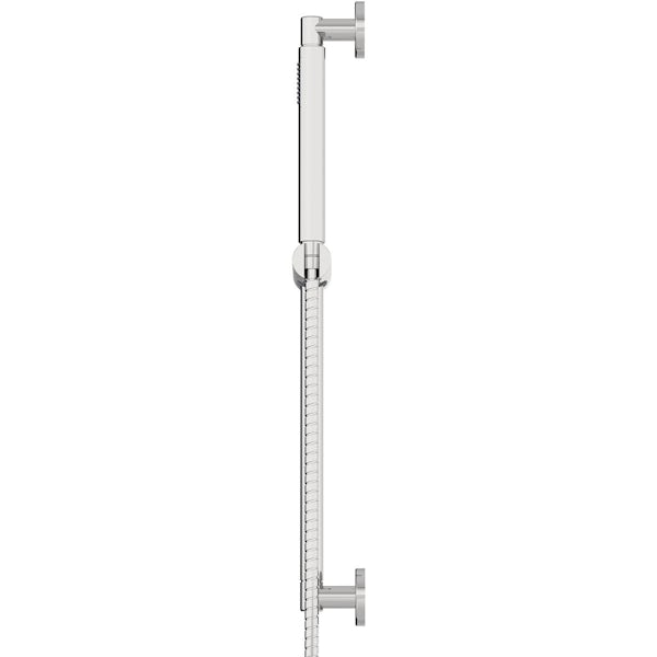 Orchard Simple round sliding shower rail kit