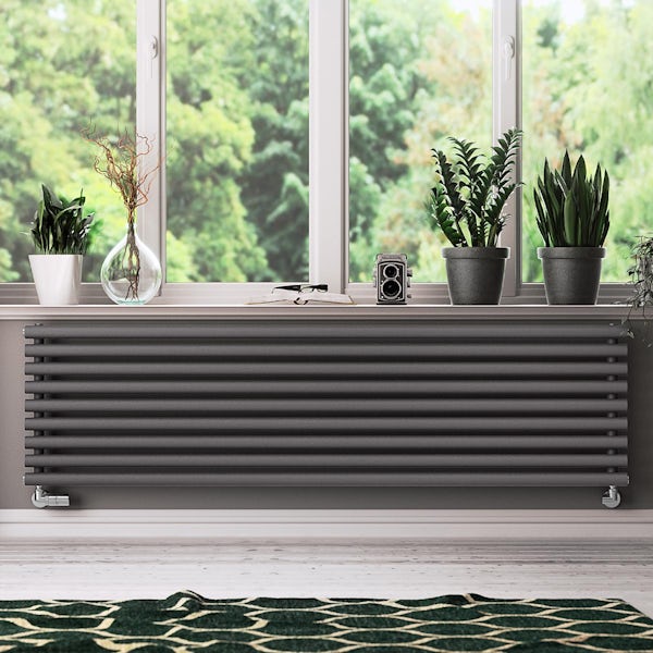 Terma Rolo-Room vertical radiator modern grey