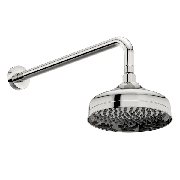 Kirke Classic concealed thermostatic mixer shower with wall arm