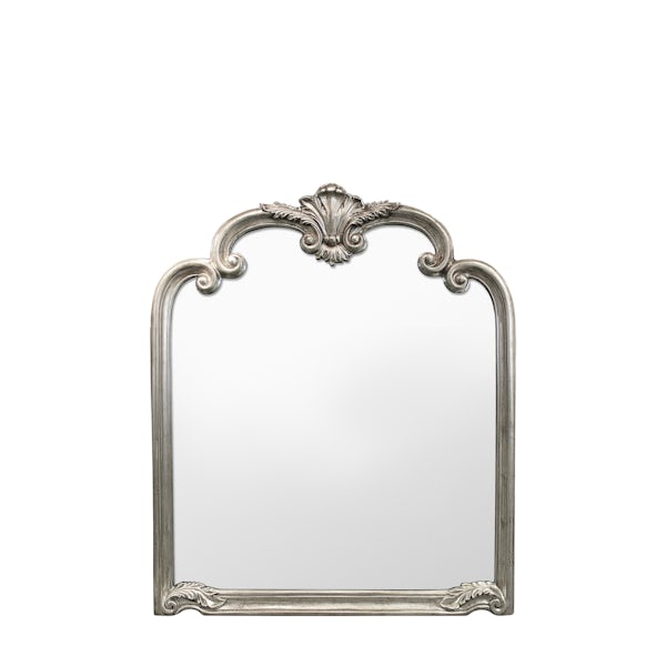 Accents Palazzo mirror in silver 1155 x 1040mm