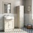 Orchard Dulwich stone ivory bathroom mirror 800 x 600mm | VictoriaPlum.com