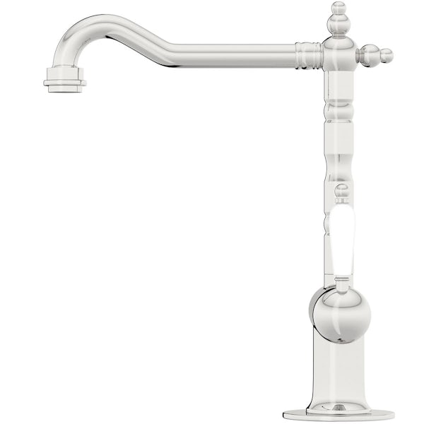 Schon Ramsey traditional chrome 4 in 1 boiling water kitchen tap