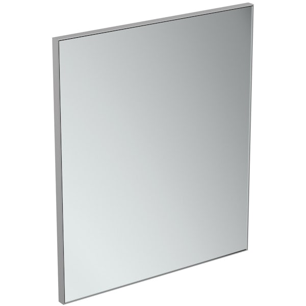Ideal Standard framed mirror 600 x 700mm