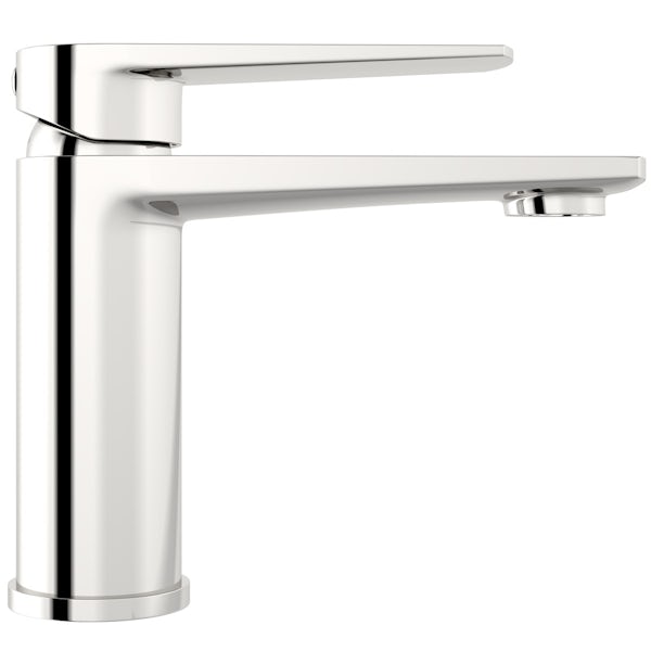 Kirke Combo basin mixer tap with click clack waste
